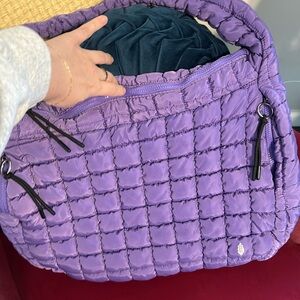 Purple Free People Movement purse